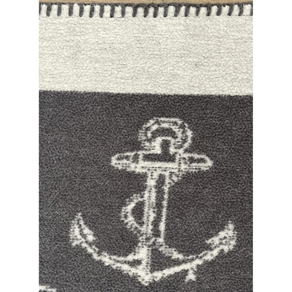 Vintage Nautical Sailboat Anchor 80x80